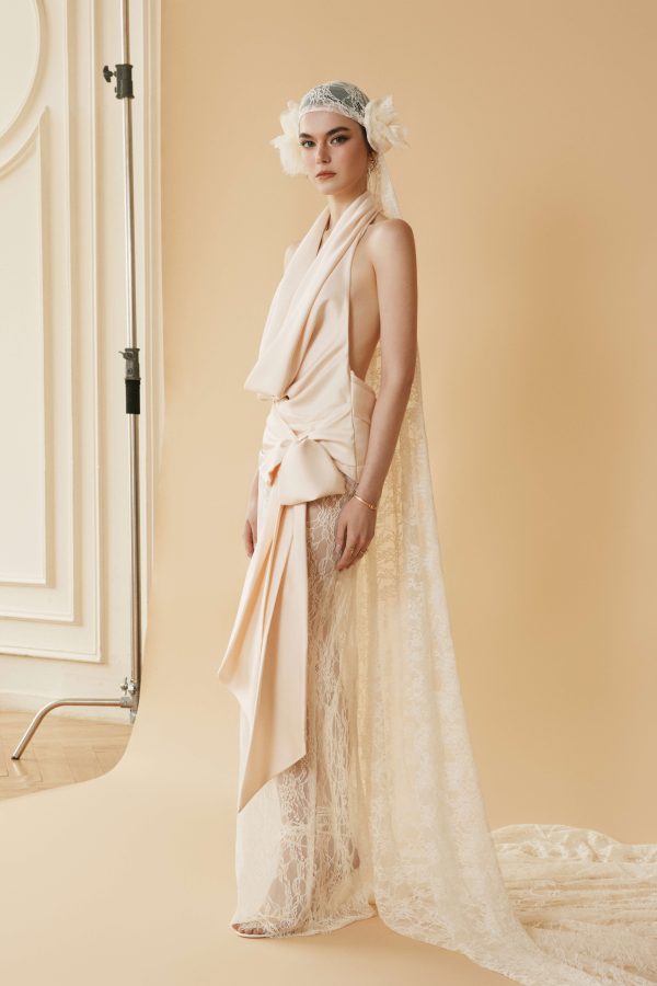 LACE HEAD-COVERING VEIL - Image 2
