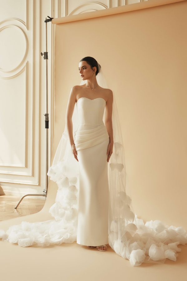 3D FLOWER CATHEDRAL VEIL - Image 5