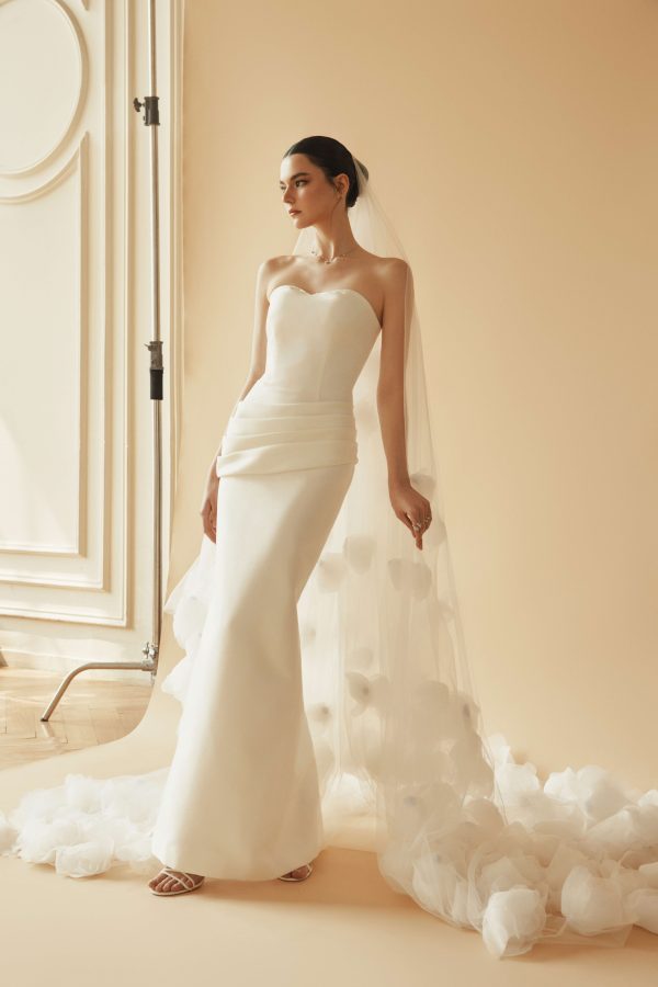3D FLOWER CATHEDRAL VEIL - Image 6