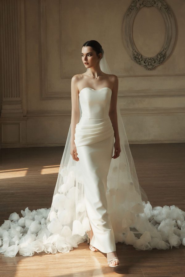 3D FLOWER CATHEDRAL VEIL - Image 3