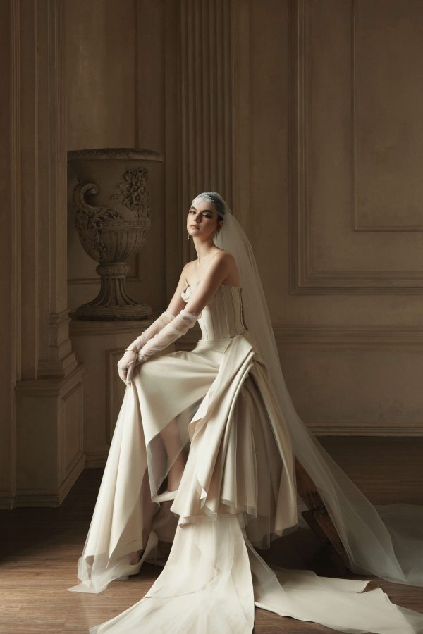 LONG HEAD-COVERING VEIL - Image 5