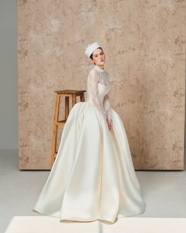 LACE PILLBOX HAT - Image 4