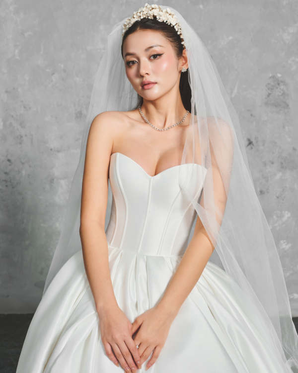 FLORAL BRIDAL HEADBAND - Image 2